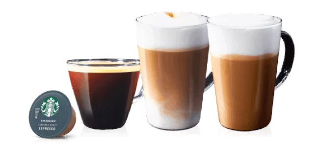 Koffiesmaken | Starbucks NESCAFÉ Dolce Gusto header image