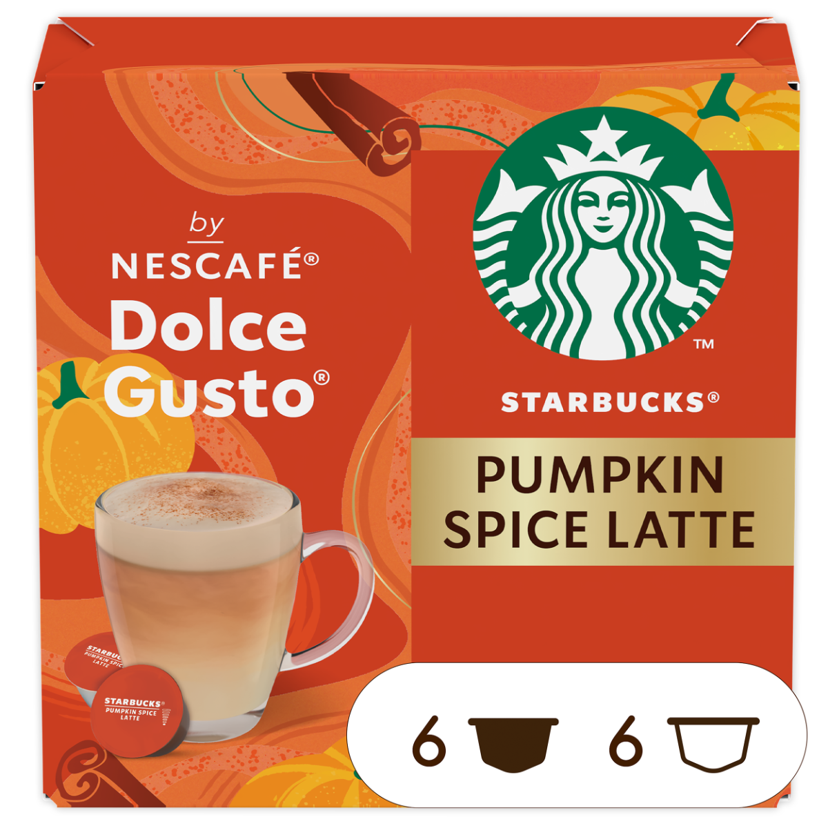 STARBUCKS® Pumpkin Spice Latte 12 Capsules