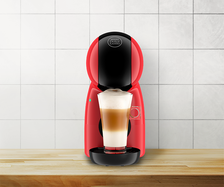 NESCAFÉ Dolce Gusto Piccolo Xs Rood Handmatig Van Krups® koffiemachine - close up