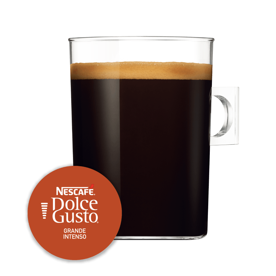 Capsule met kop koffie NESCAFÉ Dolce Gusto Grande Intenso 16 Capsules