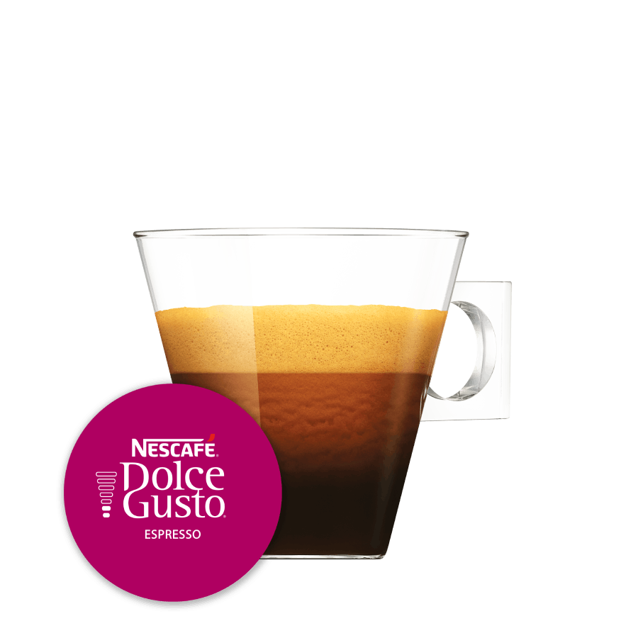 Capsule met kop koffie NESCAFÉ Dolce Gusto Espresso 16 Capsules