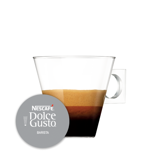 Capsule met kop koffie NESCAFÉ Dolce Gusto Ristretto Barista 16 Capsules