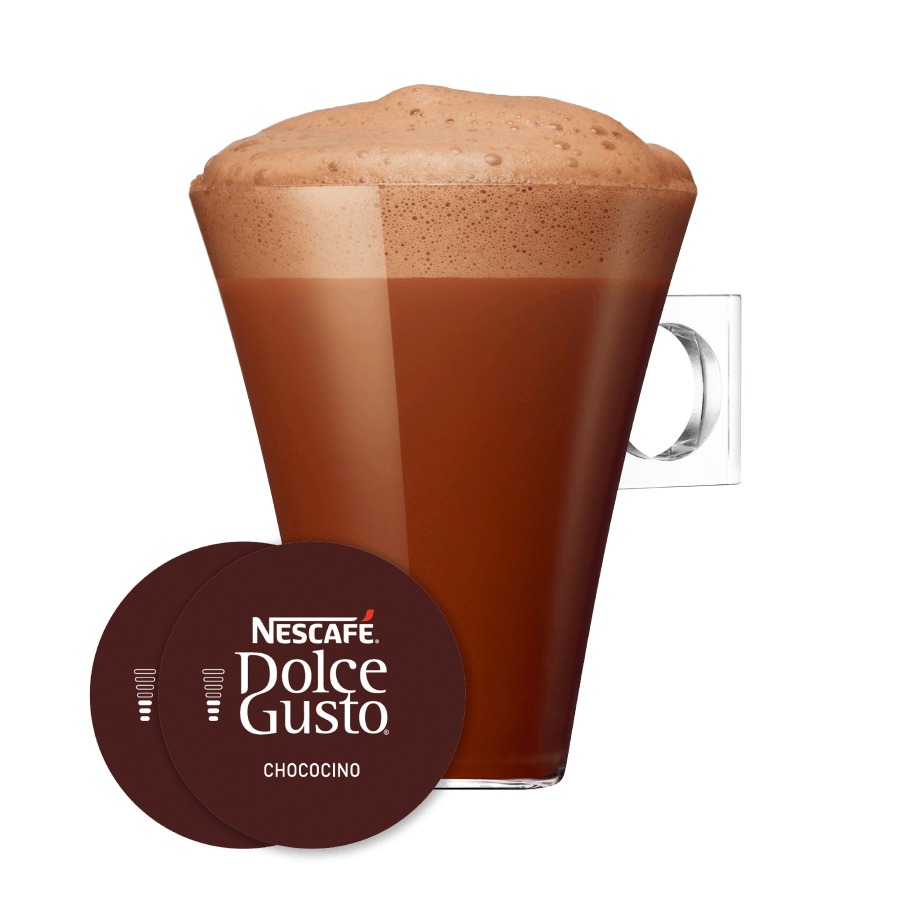 Capsule met kop koffie NESCAFÉ Dolce Gusto Chococino 16 Capsules