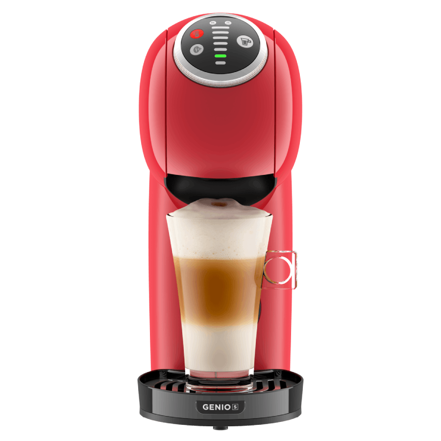 Alle functies van de NESCAFÉ Dolce Gusto Genio S Plus Rood Automatisch Van Krups® koffiemachine